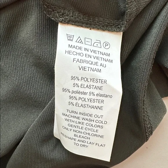 NWT Michael Kors Dark Green Long Sleeve Dress Size M. - Picture 13 of 16